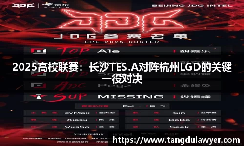 2025高校联赛：长沙TES.A对阵杭州LGD的关键一役对决